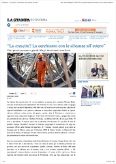 Article by La Stampa